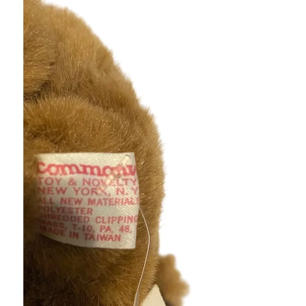Vintage‎ Commonwealth Lazurus Brown Teddy Bear Plush Stuffed Animal 11